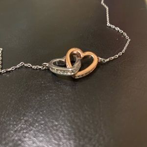 Heart to heart necklace